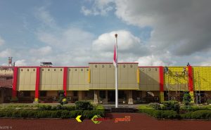 bangunan polres dengan acp