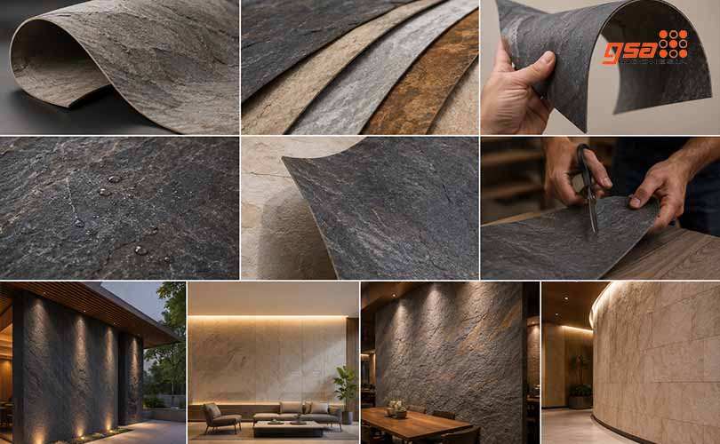 flexible stone