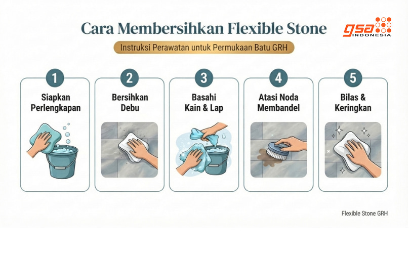 perawatan flexible stone