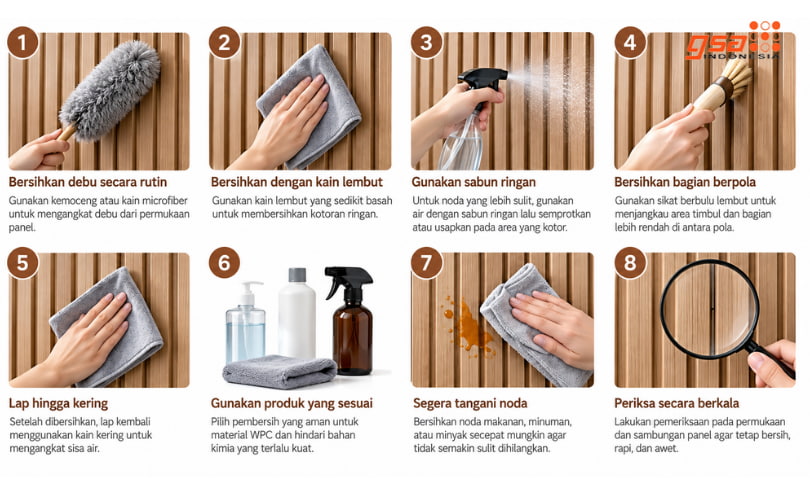 perawatan panel wpc