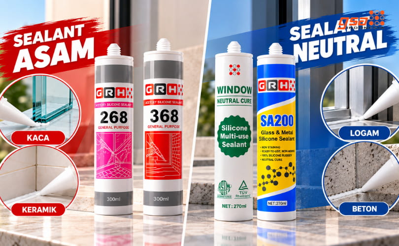 perbedaan sealant asam dan netral